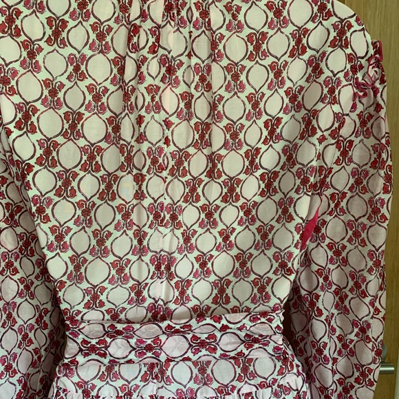 Me+Em pink brocade belted tiered dress. U.K. 16 worn once like new - Picture 12 of 16